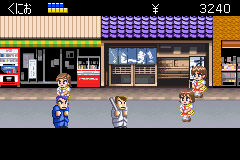 Downtown Nekketsu Monogatari EX screenshot 3 for GameBoy Advance